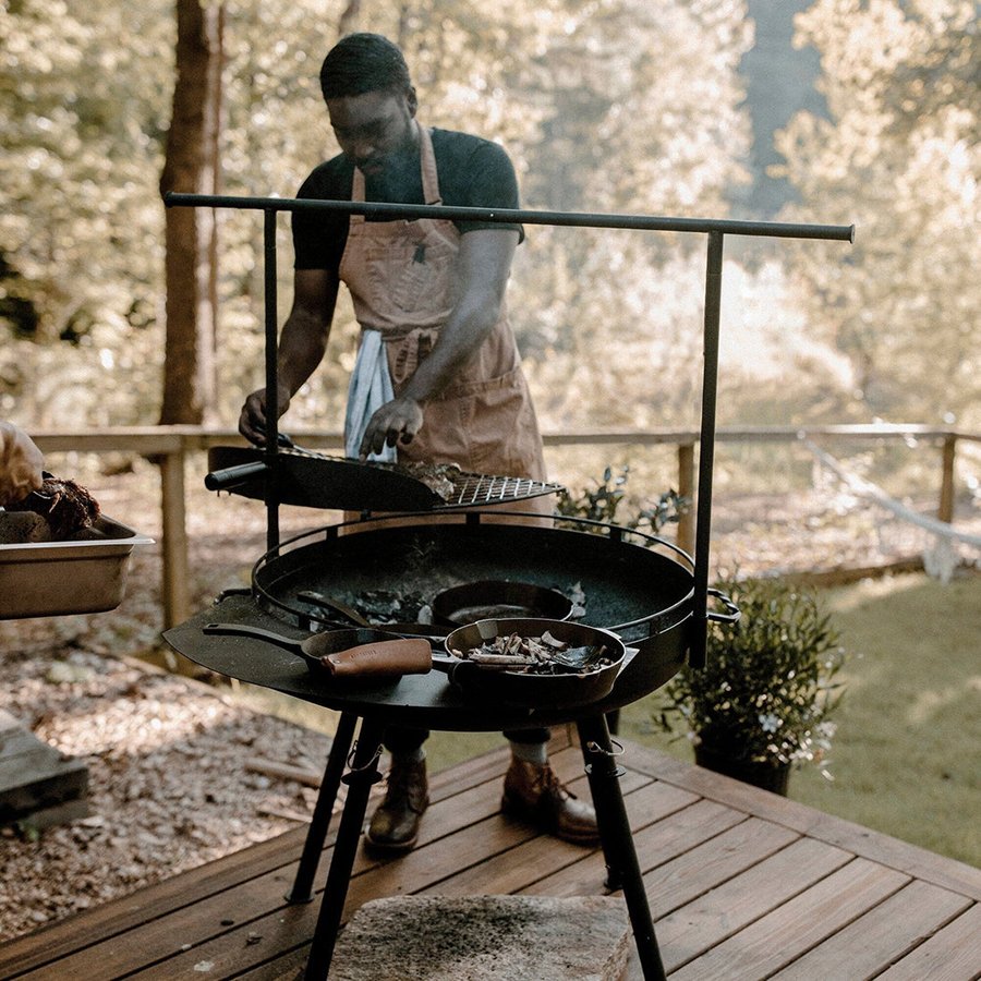 Portable Fire Place Outdoor Grill Brazier Grill Fire Pit