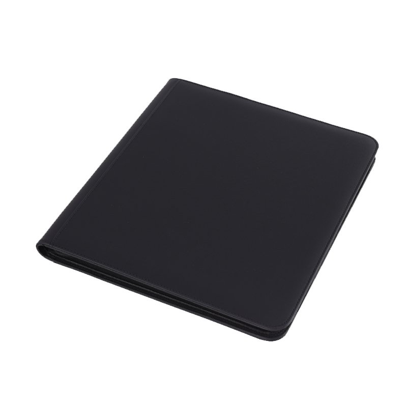 PU 12 Pockets Card Binder For Pokermon Baseball Basketball Football Game Card Holder with Pockets Sleeves