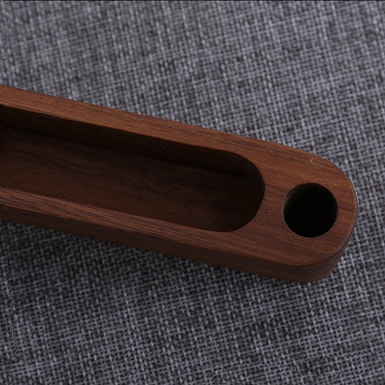 Wholesale Custom Desktop Stand Beech Natural Walnut Wooden Business Card Holder