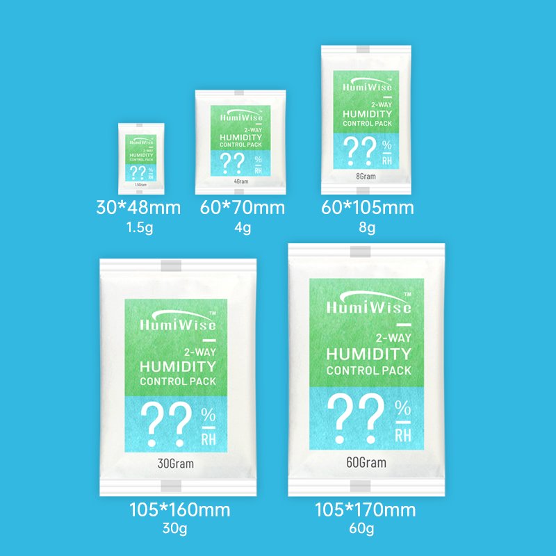 RH62% 2 Way Humidity Control Pack for Herb Storage