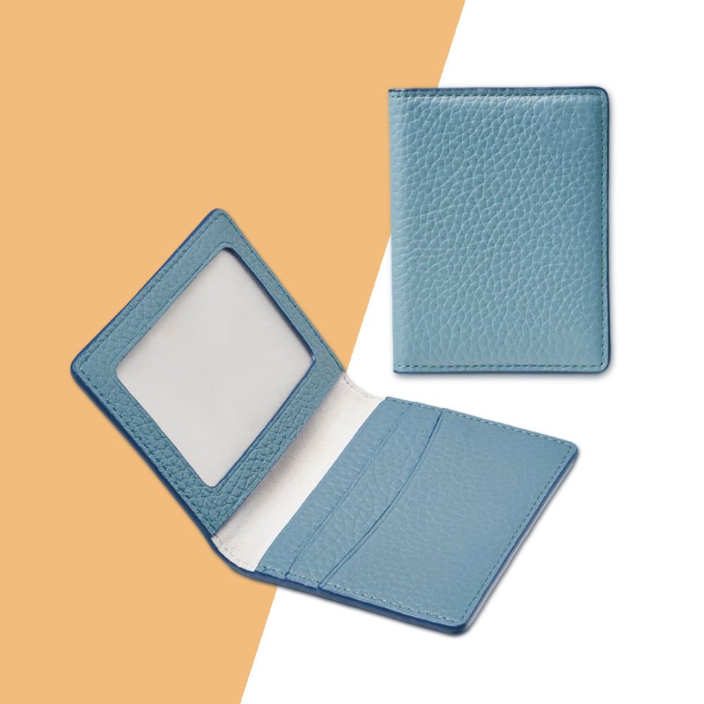 Wholesale Custom Logo Passport Business Card Case Wallet Leather Credit ID Card Holder Wallet