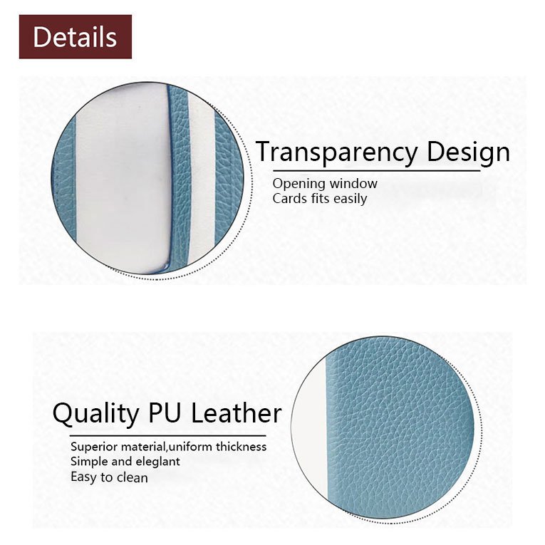 Wholesale Custom Logo Passport Business Card Case Wallet Leather Credit ID Card Holder Wallet