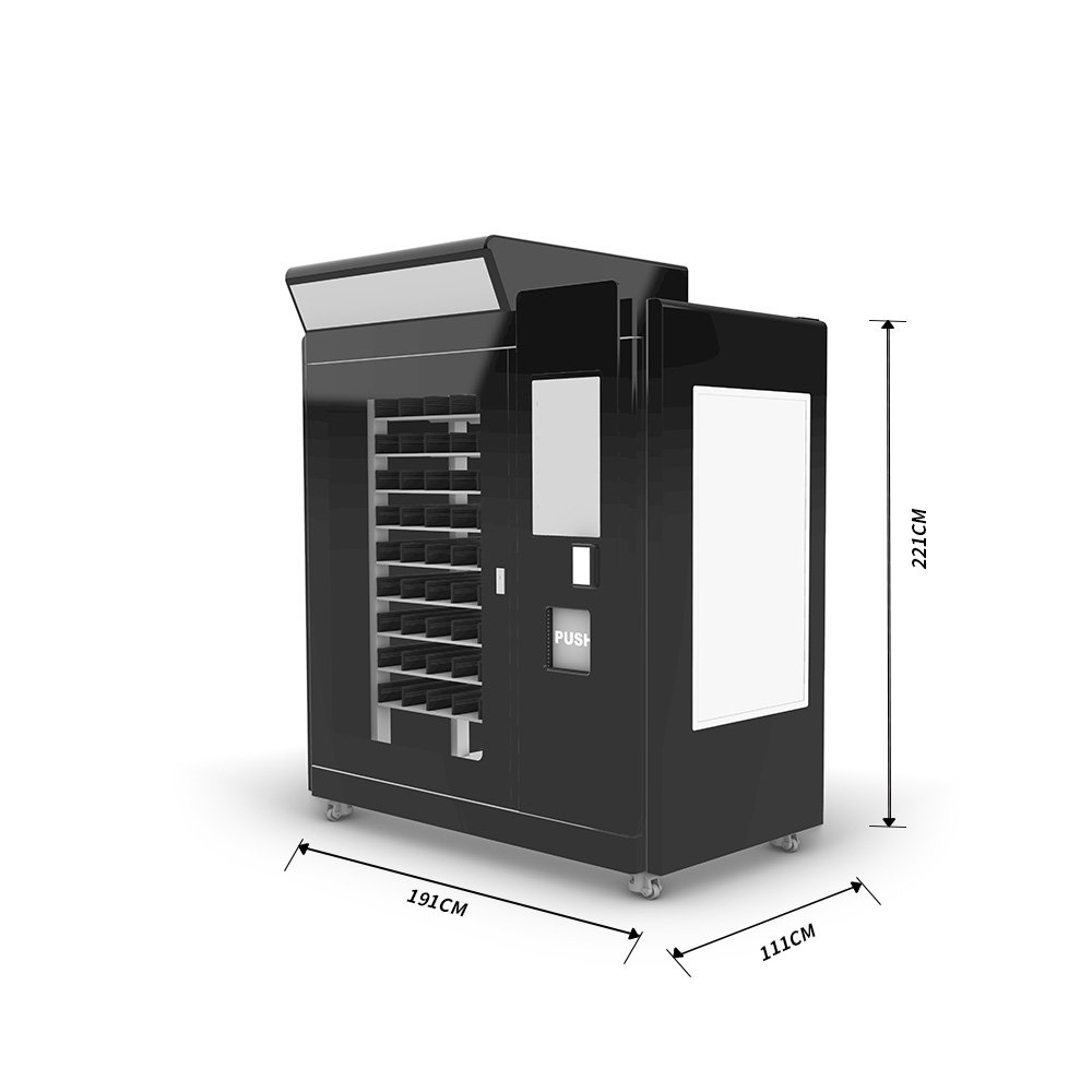 Wholesale Outdoor Robotic Fresh Baked Pizza Slice Tasty Vending Machine Hot Dog Sandwich Food Cooking