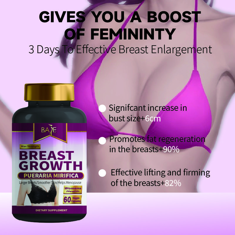 Women Supplements Bigger Breast Enlargement Growth Pills Firmer Boobs Organic Natural Herbal Supplement for Breast