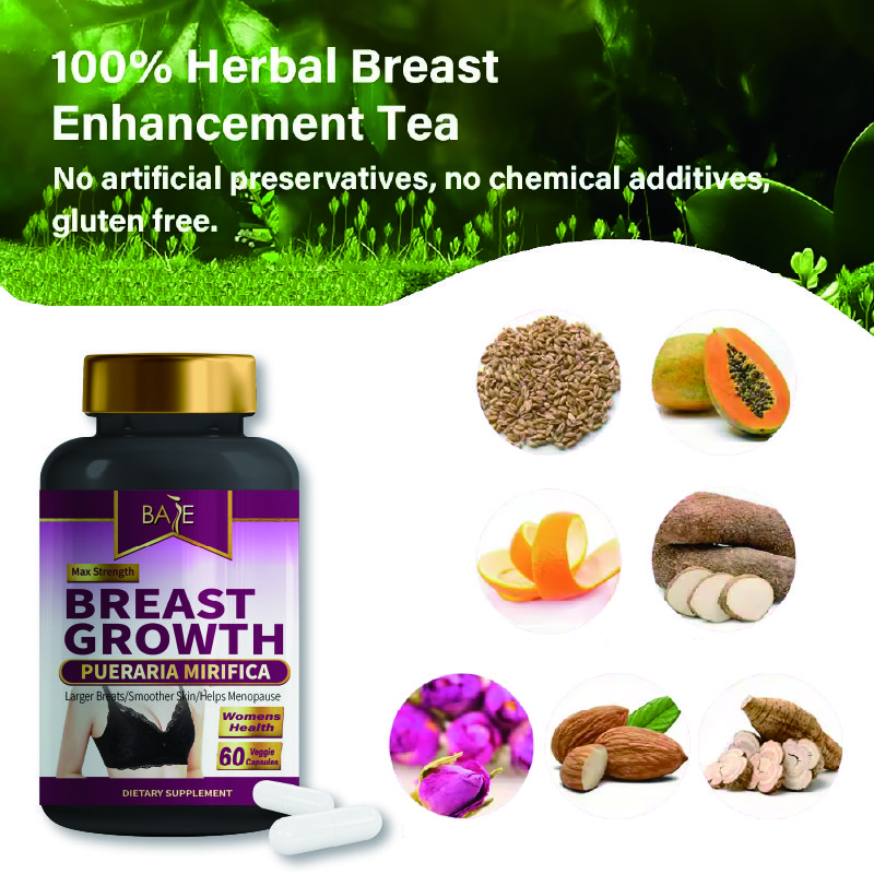 Women Supplements Bigger Breast Enlargement Growth Pills Firmer Boobs Organic Natural Herbal Supplement for Breast