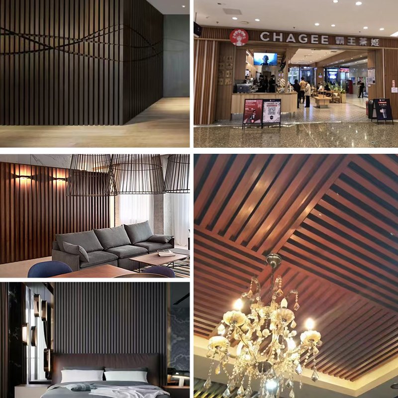 202 Great Wall Board Ceiling Decoration Material Wall Protection Board Ecological Wood Coating Great Wall Board