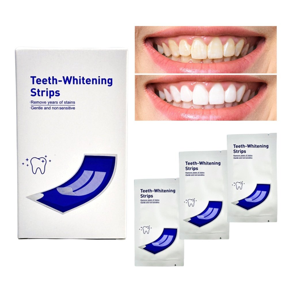 Best Seller 7 Pairs Dental Care Private Logo Teeth Whitening Strips For Daily Home Use
