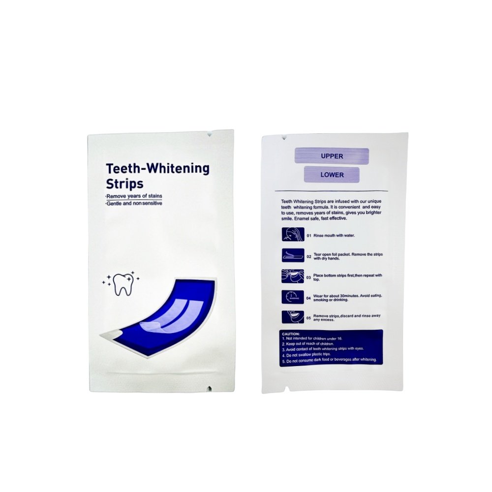 Best Seller 7 Pairs Dental Care Private Logo Teeth Whitening Strips For Daily Home Use