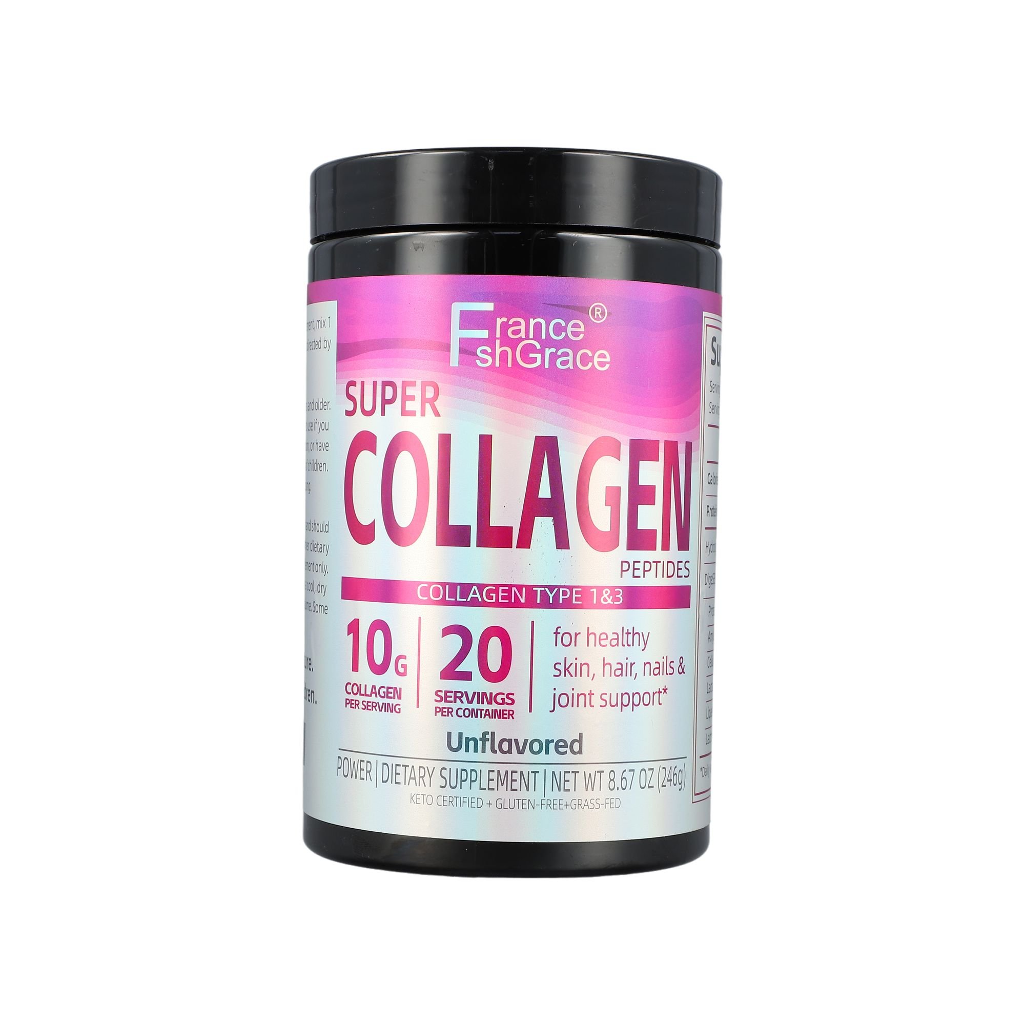 Customer Private labels logo healthcare 100% marine absorption vitamins collagen powder peptides