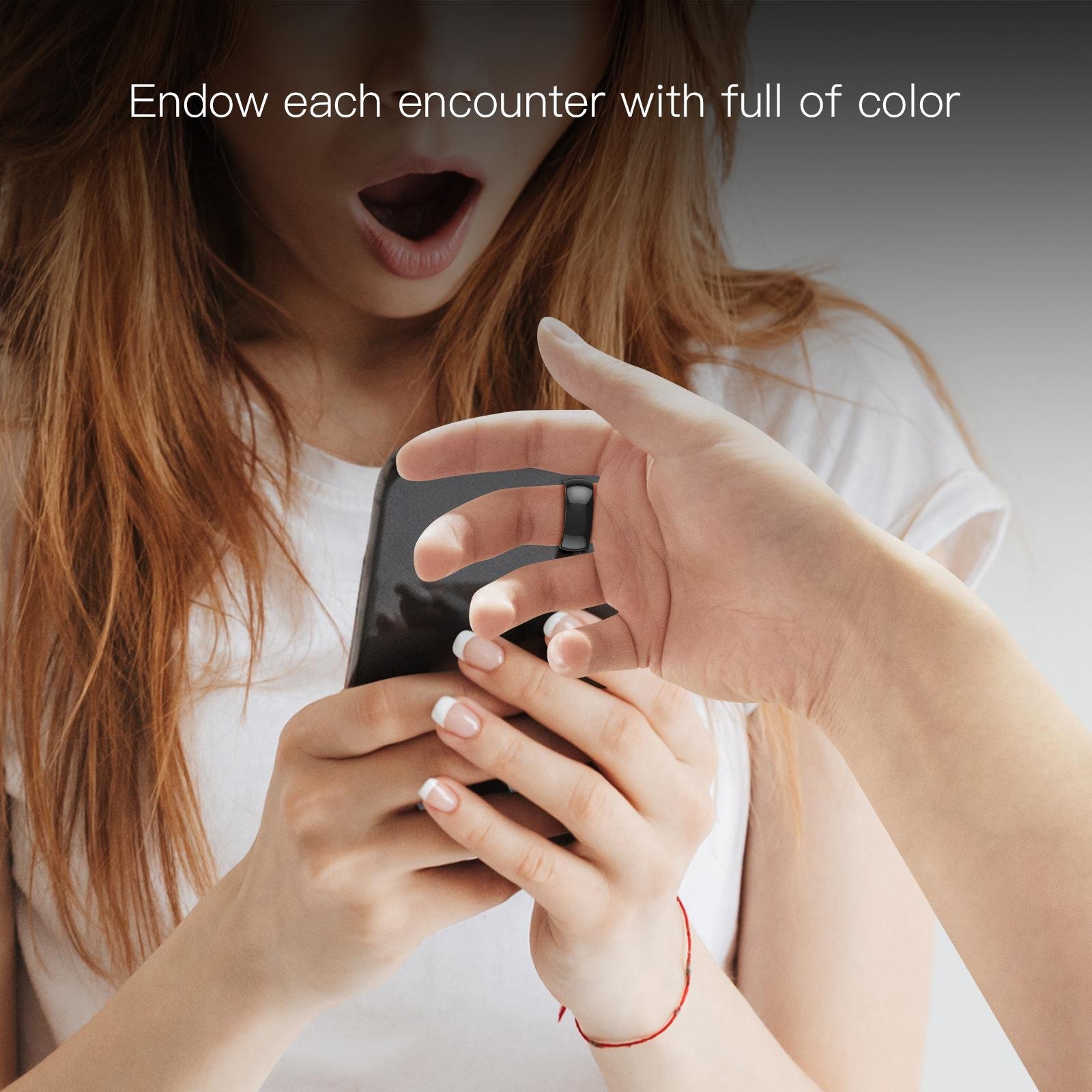Fashion Smart Ring Hot Sale with Access Control Card as RFID Ring Smart NFC