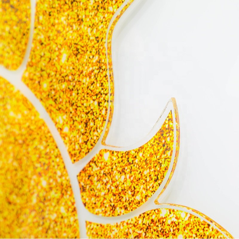 OEM ODM Luxury Centerpiece Wall Decoration Sun Flower Ornament Acrylic Birthday Wedding Table Number Guests Name Place Cards