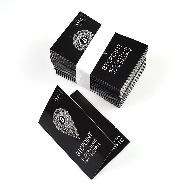 Zuoluo discount hotel supplies hotel key card holder center folded with a pocket