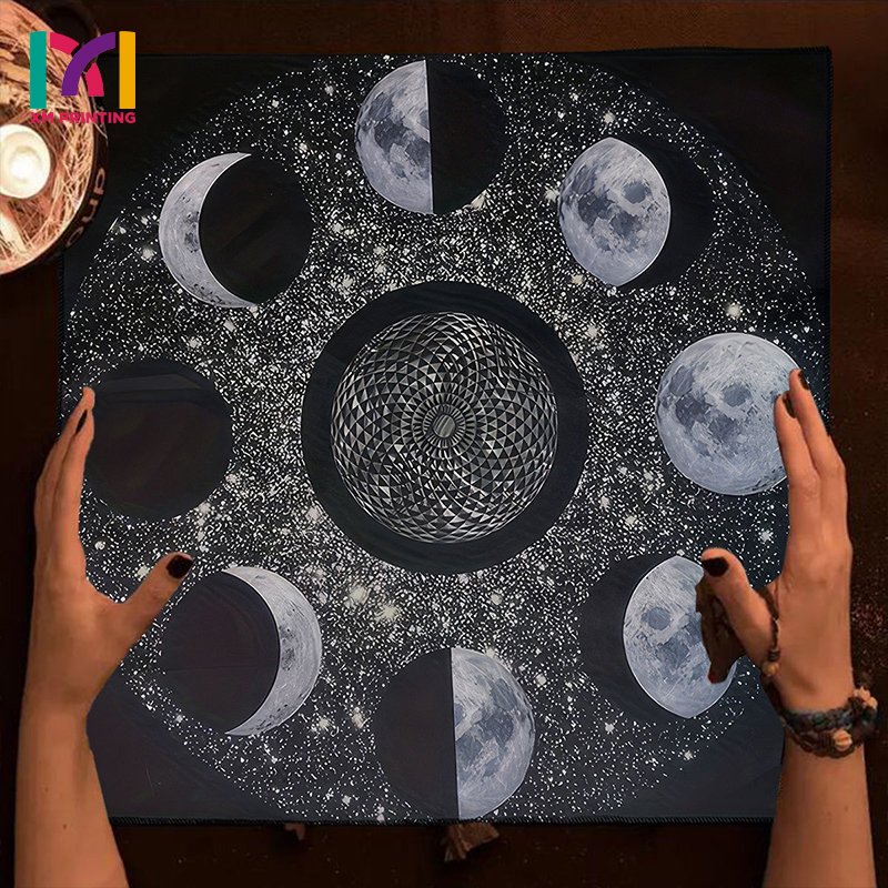 Ultra Soft Customized Double-Sided One Piece Card Game Place Mats for Home for Tarot Card Games