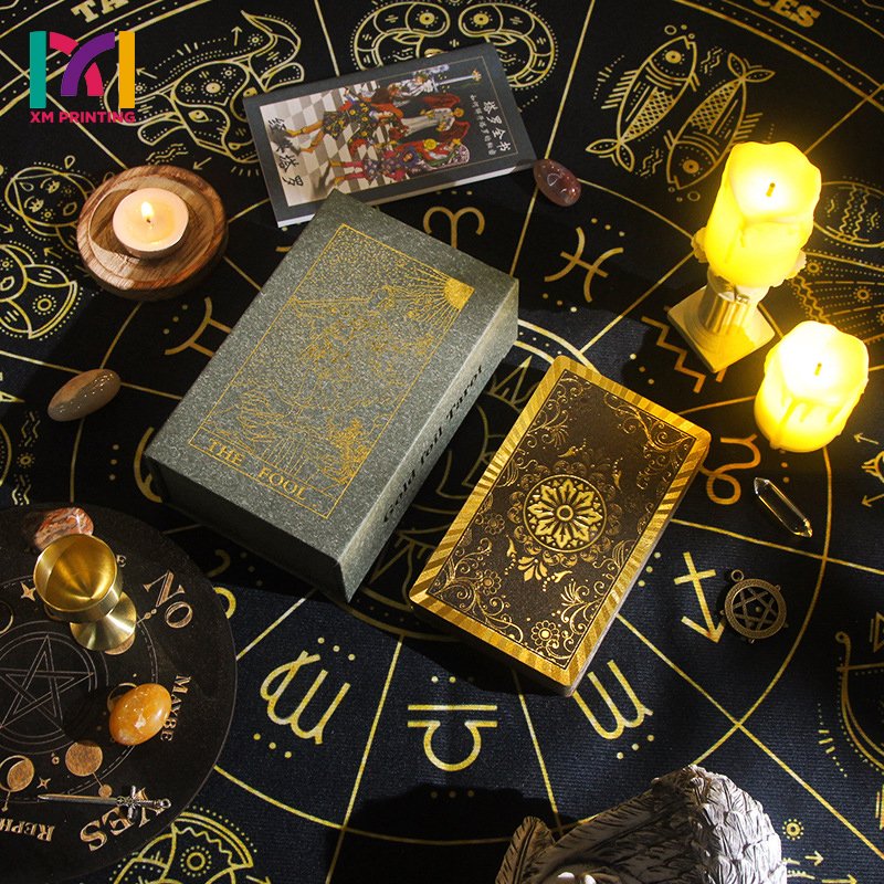 Ultra Soft Customized Double-Sided One Piece Card Game Place Mats for Home for Tarot Card Games