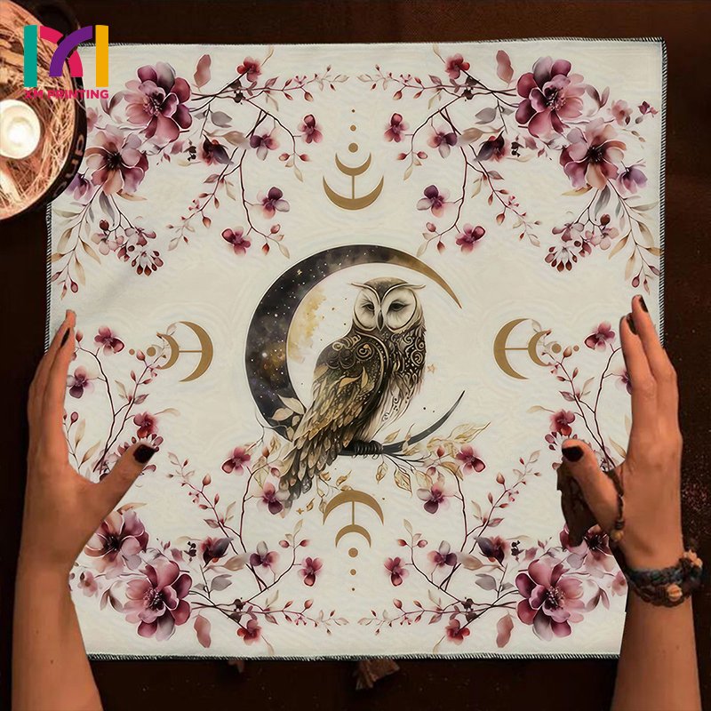 Ultra Soft Customized Double-Sided One Piece Card Game Place Mats for Home for Tarot Card Games