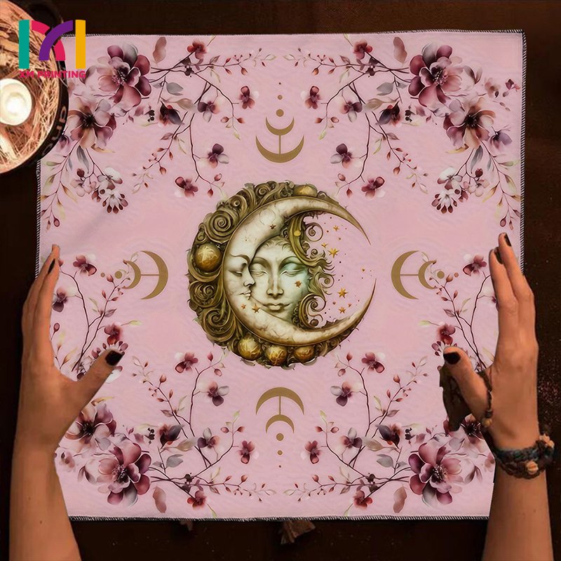 Ultra Soft Customized Double-Sided One Piece Card Game Place Mats for Home for Tarot Card Games