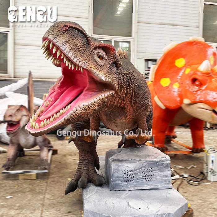 Customized High-end Animatronic Dinosaur Model Waterproof Robot Dinosaurios Statue