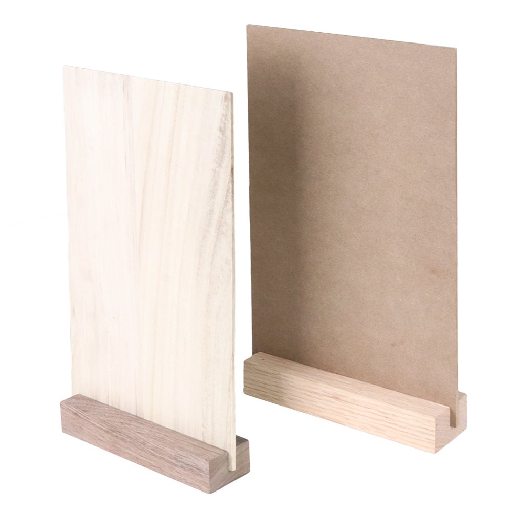 Handmade Wooden Standing display board Signs for Tables Rustic Real Table Signs Holders for Weddings