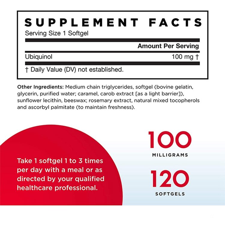 CoQ 10 Enhanced Absorption Quality Vitamins Dietary Supplement Health Beauty Soft Capsules