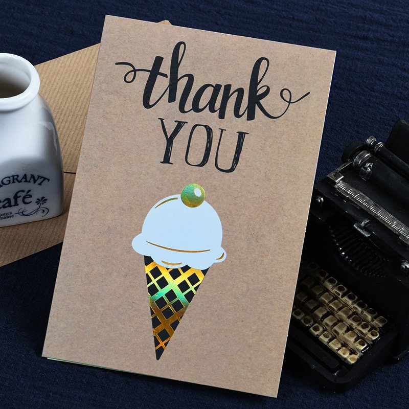 Custom Thank You Card For Small Business