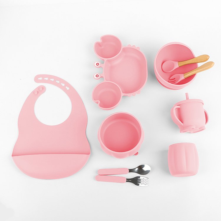 Baby Feeding Mat Rubber Plate Kids Silicone Place Mat Suction Bowl Assiette En Silicone