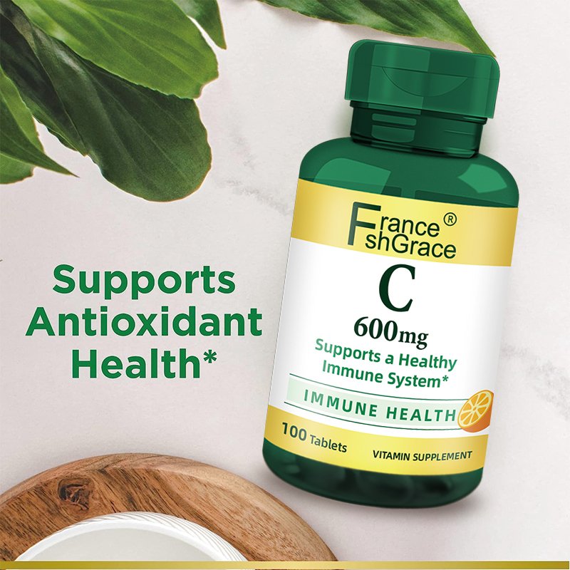VC Vitamin C tablets for Daily Immune Support Vitamin C Supplements Super Orange Flavor vitamins and supplements