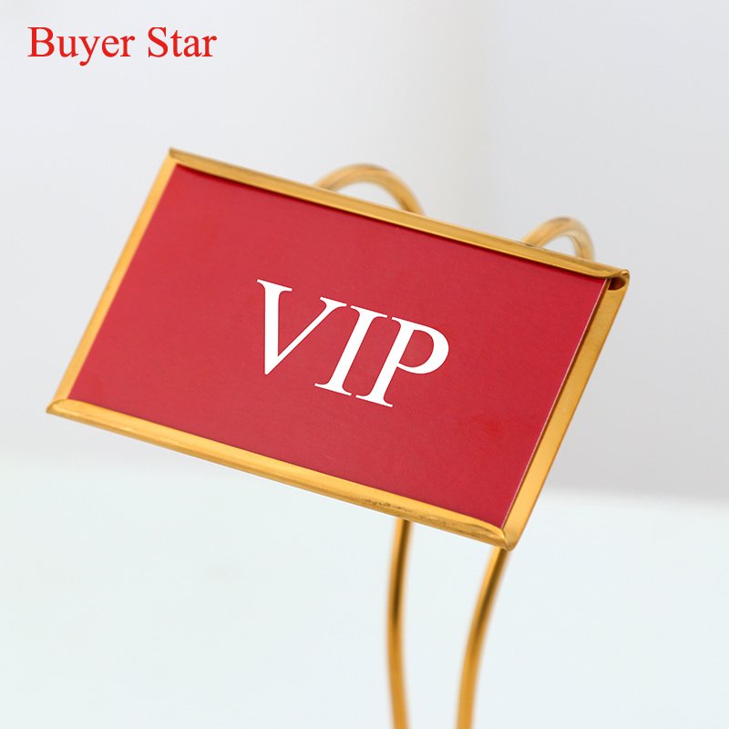 Stainless Steel Restaurant Table Numbers Table Number Stand Display Cards Stand Table Card Holder