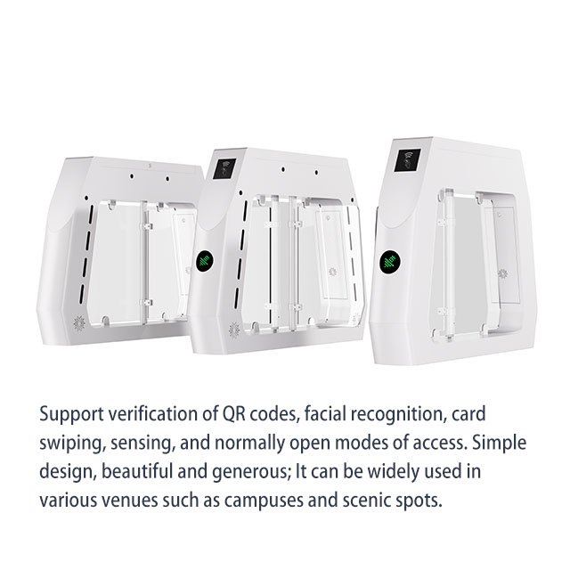 Automatic gate Entrance And Exit Gate Card Swipe Machine Turnstile for Amusement Park