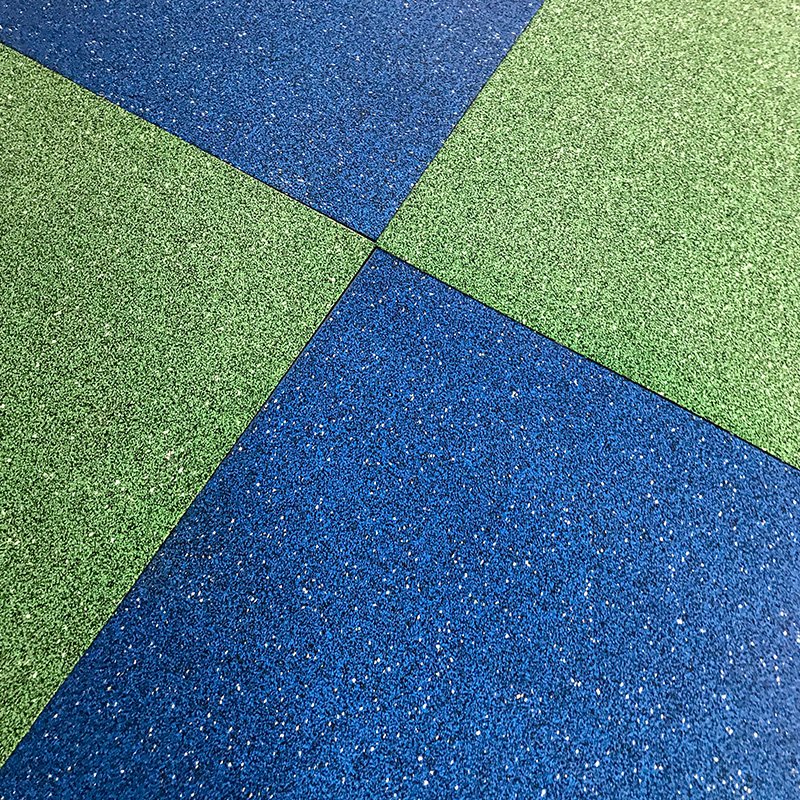 15-50mm rubber gym mat colorful granulated rubber gym mat for fitness center High quality