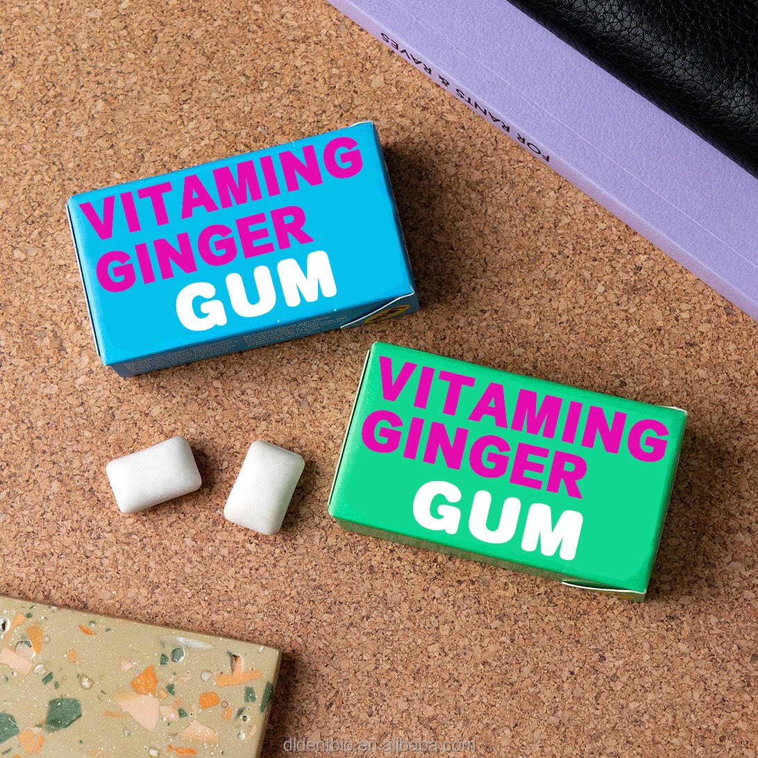 Factory Directly Supply GMP Kosher Halal Sugar Free Chewing Gum Customized formula