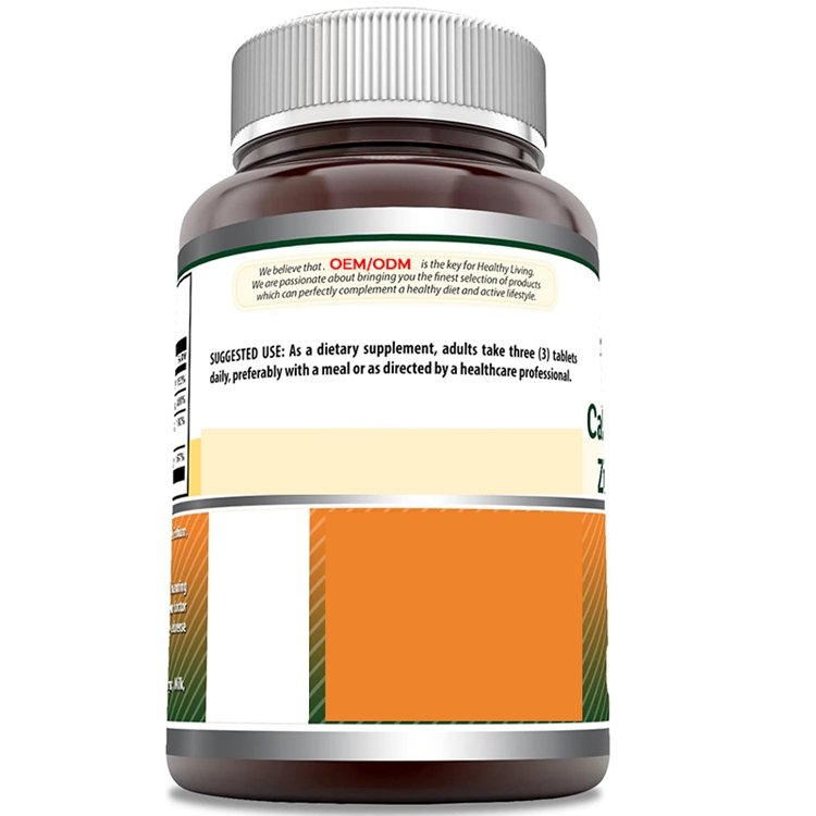 Calcium Magnesium Zinc D3 Supports Healthy Artery Function and Strong Bones 300 tablets for Adults