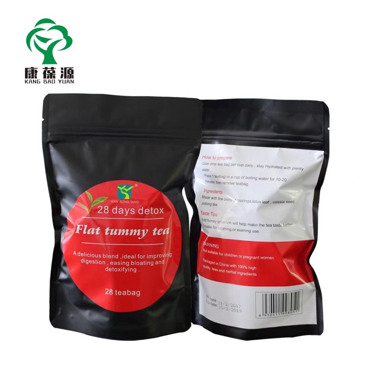Detox herb Tea 28 days flat tummy tea both women and man