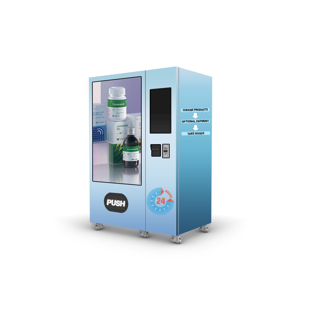 FEISHI 24 Hours Self-service Store Drinks And Snacks Combo Vending Machine For Food And Drinks Snacks Vending Machine For Sale