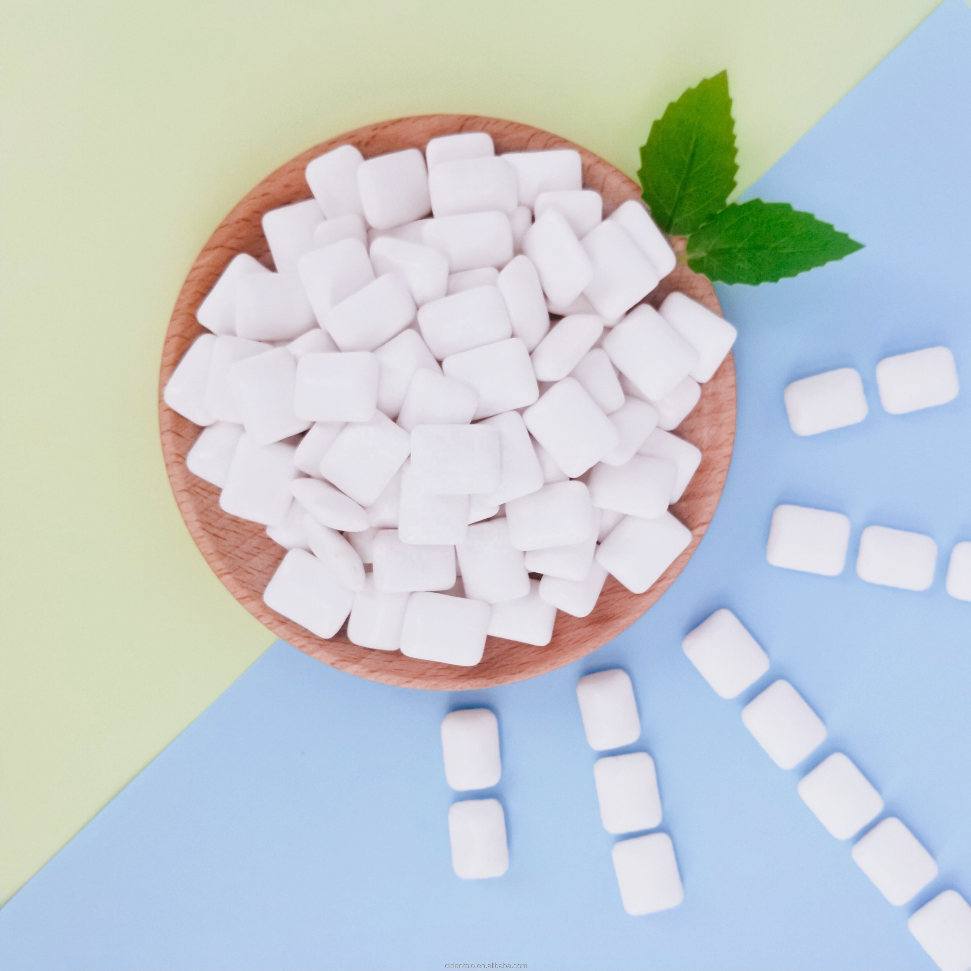 NON-GMO xylitol mint candy tablet candy manufacture individually wrapped mint