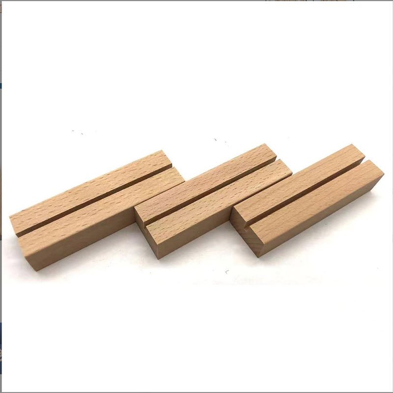 Customize Wood Place Card Holder Postcard Holder Acrylic Sign Stand for Party Decoration Location Small Table Menu Cards Holders