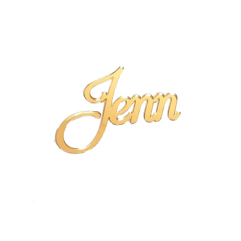 Personalized Alphabet Letters Acrylic Wedding Name Place Card Holder Custom Name Tag Settings Guest Names Escort Cards