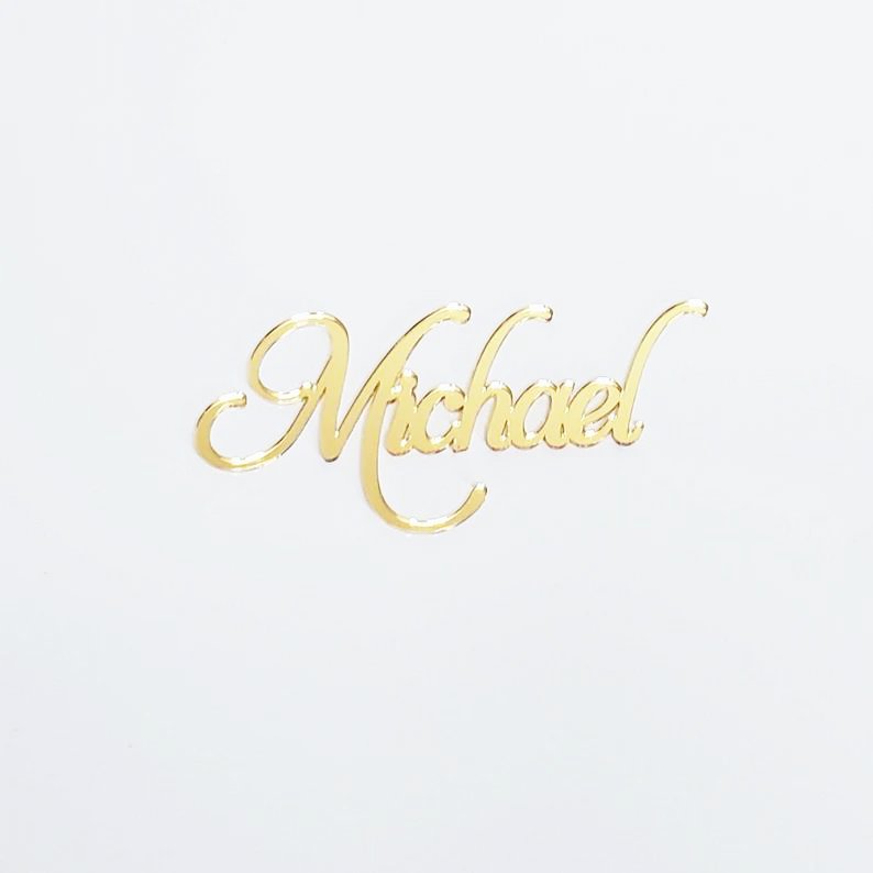 Personalized Alphabet Letters Acrylic Wedding Name Place Card Holder Custom Name Tag Settings Guest Names Escort Cards