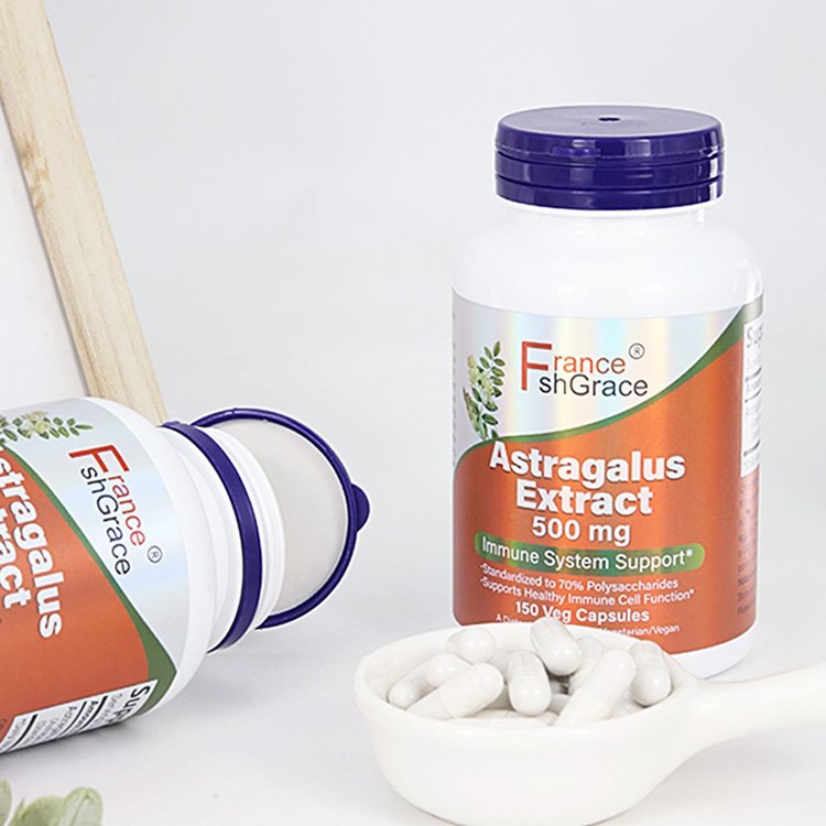 150 Veg Capsules Astragalus Extract 500 mg Immune Support Supplements