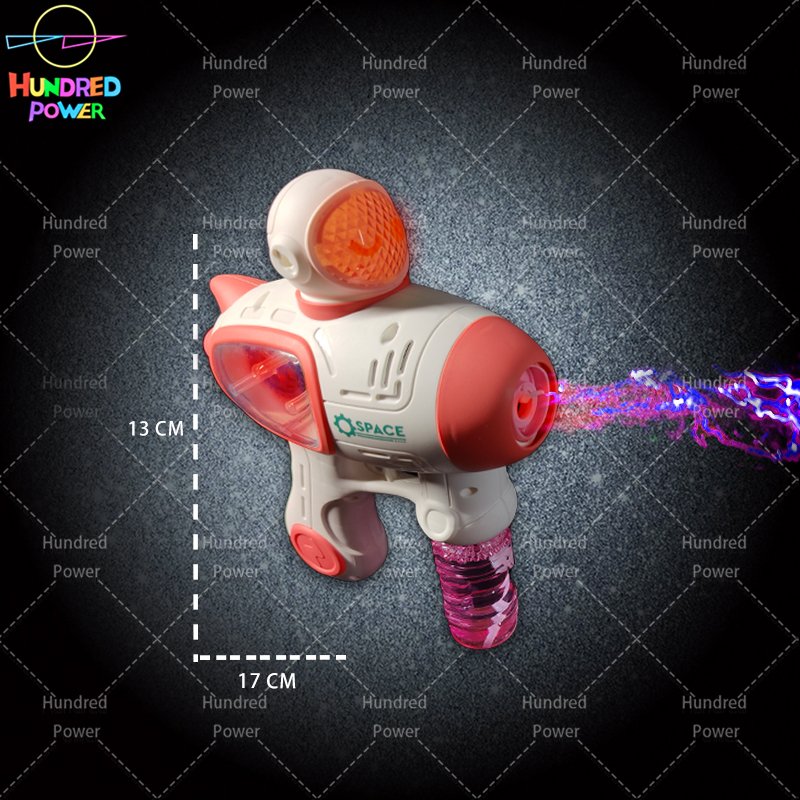 Fully Automatic Handheld Bubble Gun Children's Toy Wholesale Space Superpower Astronaut Bubble Machine