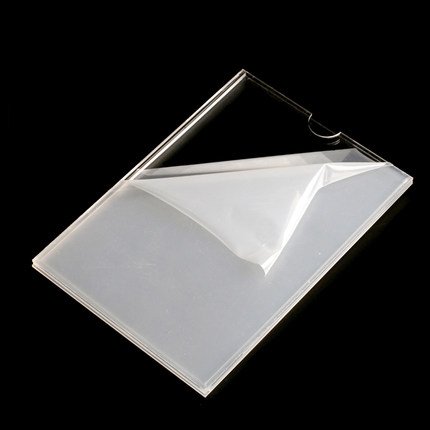 Custom Single And Double Layer Clear Acrylic Card Slot Acrylic Department Business Place Name Card Case