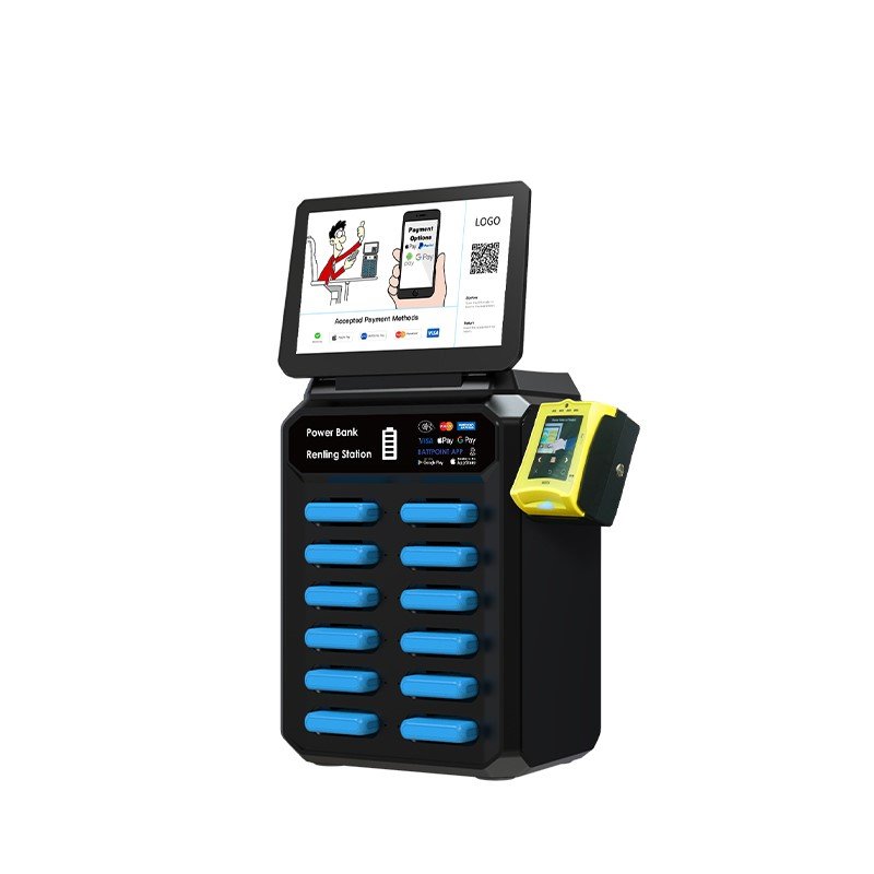 best selling products 2022 commercial cell phone charging station restaurant menu power bank sharing