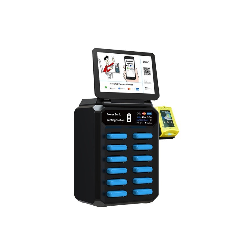 best selling products 2022 commercial cell phone charging station restaurant menu power bank sharing