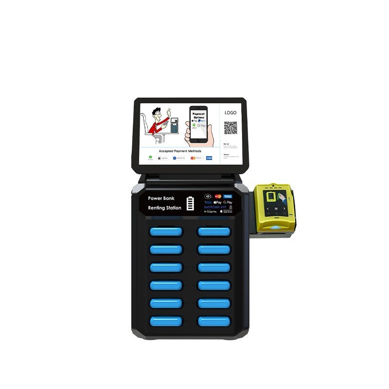 best selling products 2022 commercial cell phone charging station restaurant menu power bank sharing