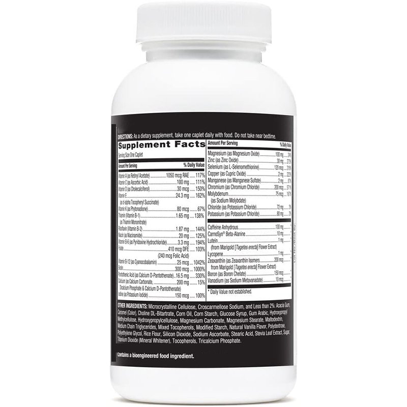 60 CAPLETS Immune Support Men Sport One Daily Mens Multivitamin Supports Prostate Function