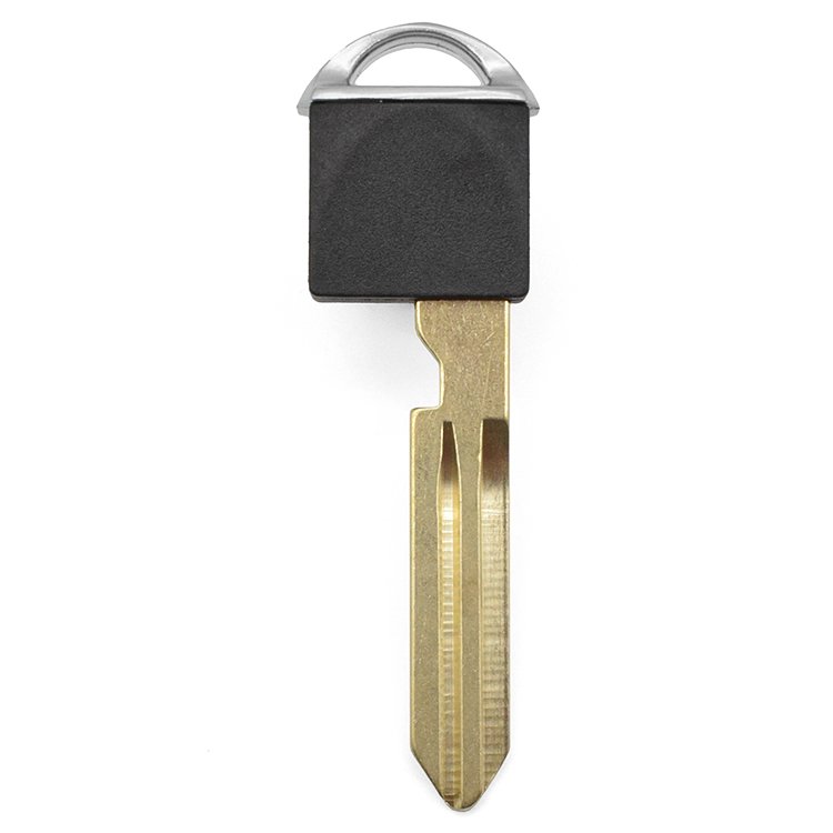 Emergency key blade blank N-issan valet key for smart card sideface with chip place