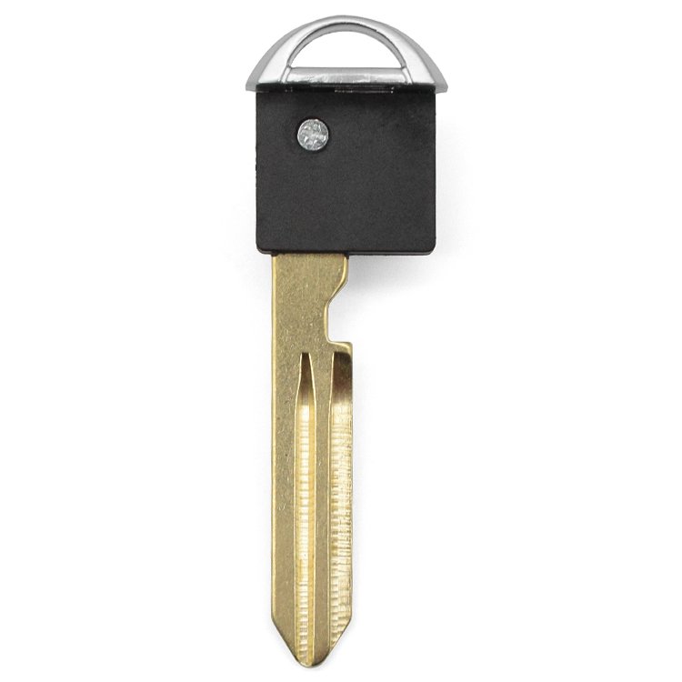 Emergency key blade blank N-issan valet key for smart card sideface with chip place