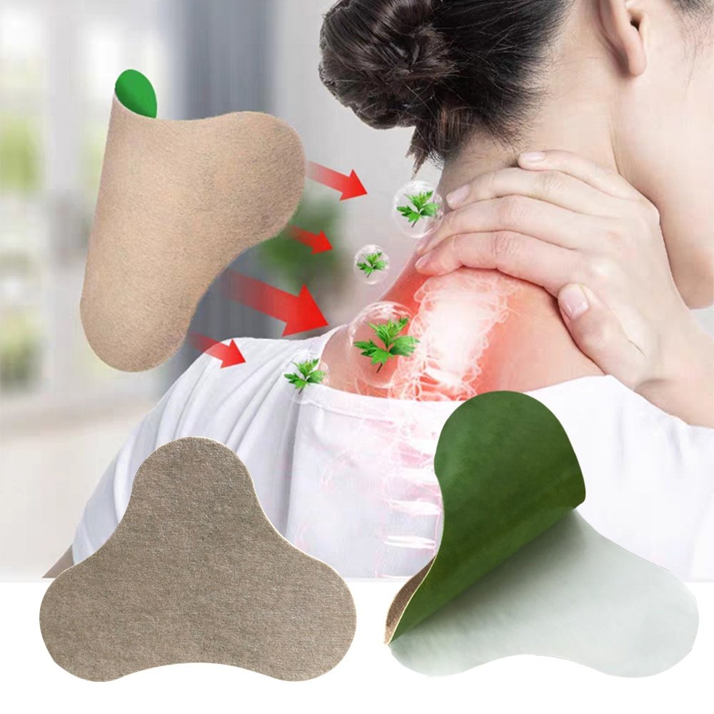 Natural Ingredient Wormwood Patch Relief Neck Pain Neck Shape Design For Better Fit