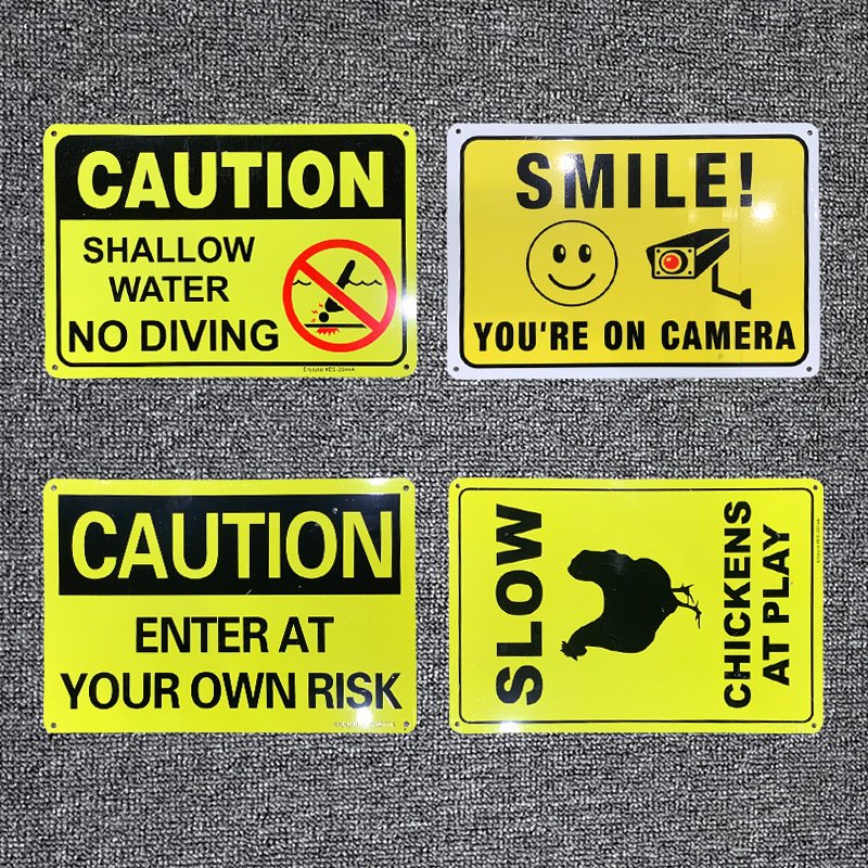 Customization pattern 4 mm Corrugated Plastic Yard Signs advertising