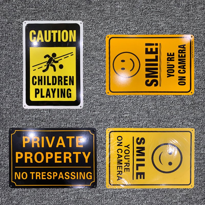 Customization pattern 4 mm Corrugated Plastic Yard Signs advertising