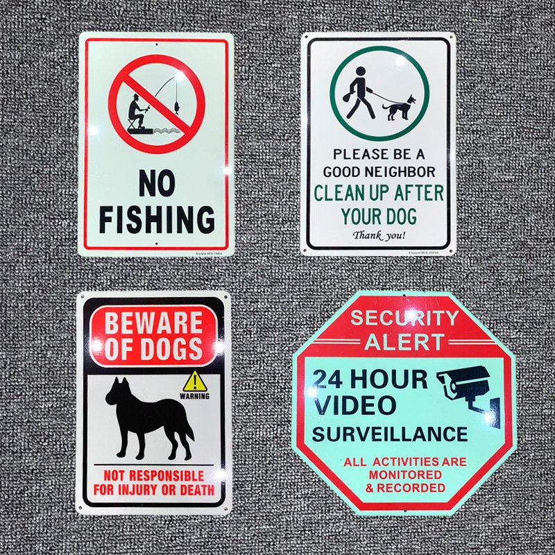 Customization pattern 4 mm Corrugated Plastic Yard Signs advertising